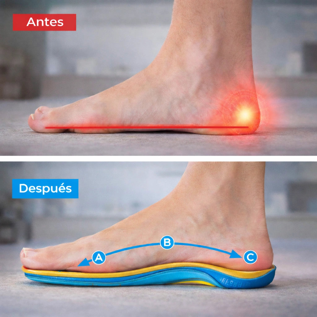 NeuroFoot™ - Plantillas para Espolón, Fascitis Plantar y Neuropatía