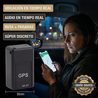 RastreaMax - GPS con Micrófono de Precisión