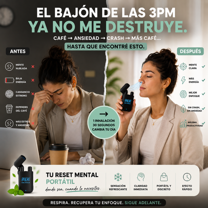 AeroMint™ - Inhalador Descongestionante Nasal