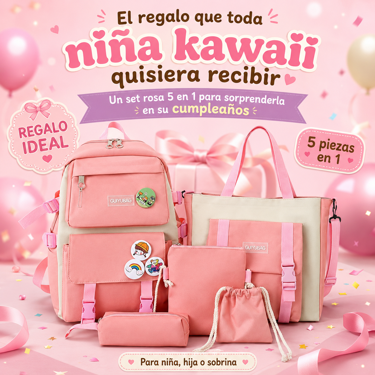 💫  KawaiPack™ 5 en 1  💫