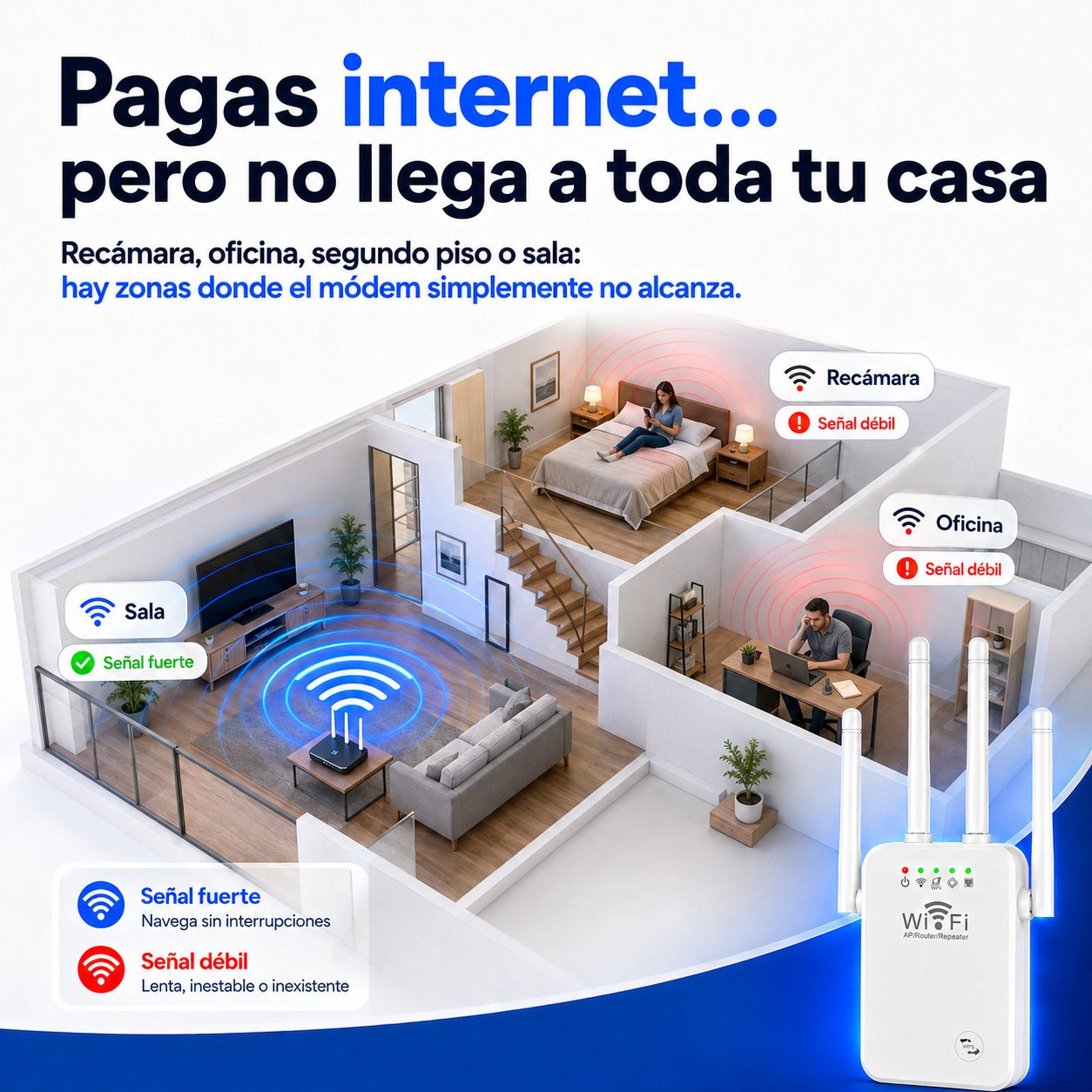 WiFiReach Pro | Repetidor de internet |