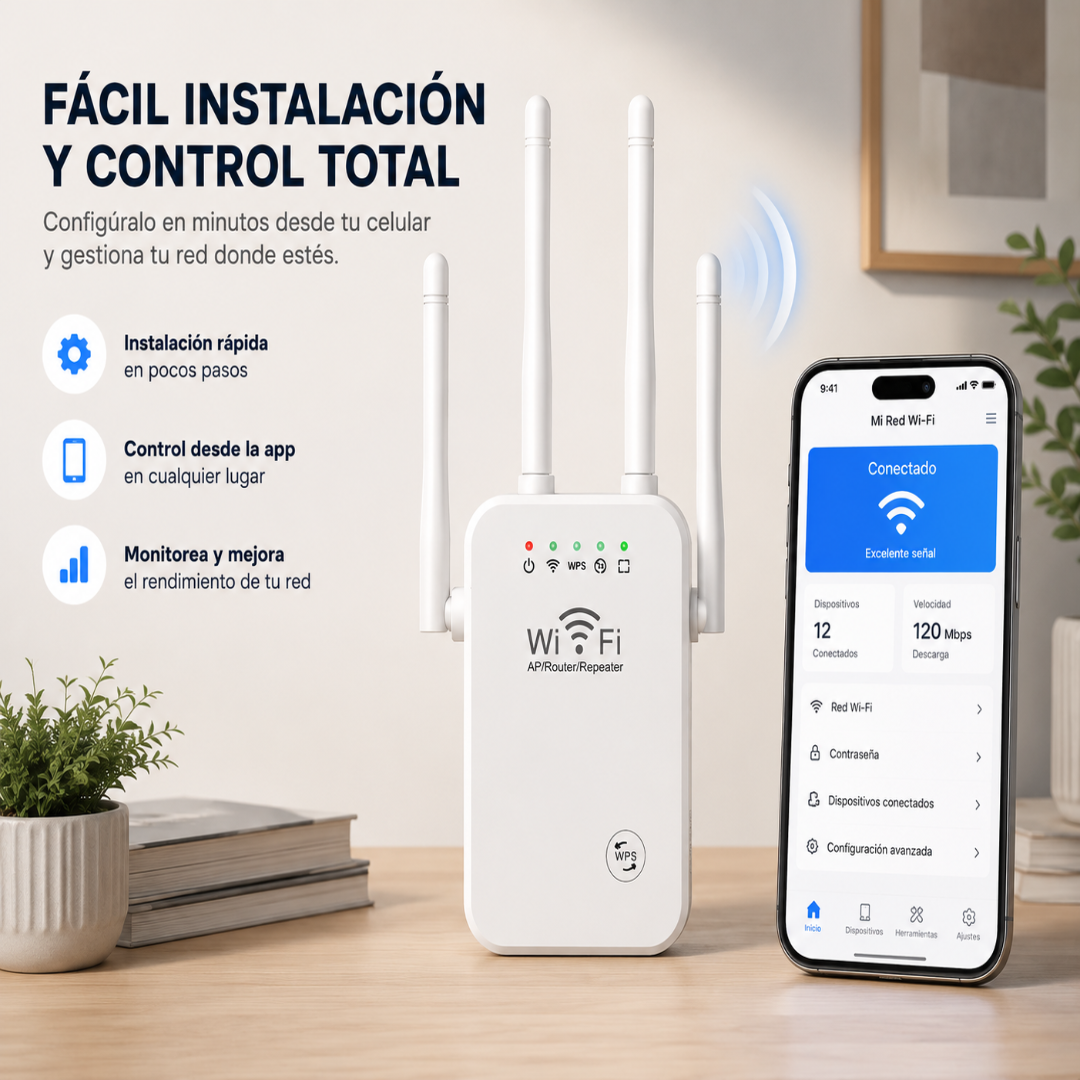WiFiReach Pro | Repetidor de internet |
