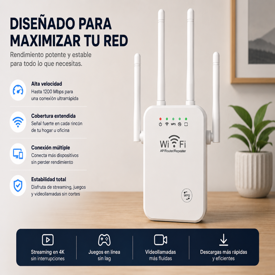 WiFiReach Pro | Repetidor de internet |