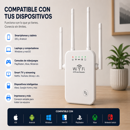 WiFiReach Pro | Repetidor de internet |