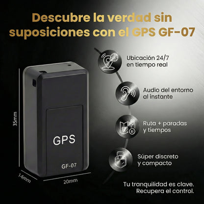 RastreaMax - GPS con Micrófono de Precisión